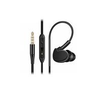 Ecouteurs Sport pour HUAWEI P smart+ Smartphone avec Micro et Bouton Reglage Son Kit Main Libre INTRA AURICULAIRE Jack Universel (NOIR)