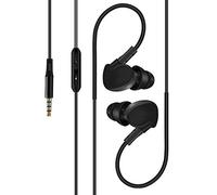 Ecouteurs Sport pour Samsung Galaxy Tab S2 Smartphone avec Micro et Bouton Reglage Son Kit Main Libre Intra-Auriculaire Jack Uni (Noir)