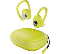 - Écouteurs Sport Sans Fil Push Ultra True Sans Fil Via Bluetooth, Ip67 Résistant À La Transpiration Et À L'Eau, Jusqu'À 40 Heures De Batterie Totale - Jaune