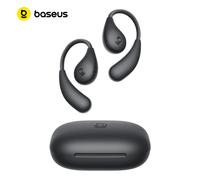 Écouteurs sportifs sans fil Baseus BF1 Lite à oreille libre Bluetooth 5.4 avec crochets d'oreille, basses puissantes, autonomie de 60 heures Cosmic Black
