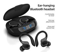 Écouteurs sportifs sans fil SP16 originaux, intra-auriculaires avec crochets d'oreille, véritables écouteurs sans fil pour la course à pied avec micro Otemkay SP16