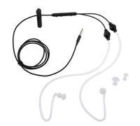 Écouteurs stéréo avec Tube acoustique, prise 3.5mm, Anti-Radiation, casque d'écoute pour iPhone, Samsung