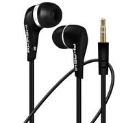 Ecouteurs Stéréo Filaires Jack 3.5mm Intra-auriculaires Noir