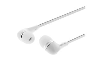 Écouteurs Stéréo Intra-auriculaire Filaire Télécommande Jack 3.5mm Akashi Blanc