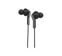 Écouteurs stéréo - MUVIT - E57 - 3.5mm - Couleur Noir - Son de qualité supérieure