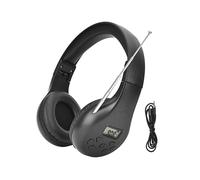 Écouteurs Stéréo Portables avec Radio FM, Pliables, Son Grave et Puissant, pour une Utilisation en Extérieur