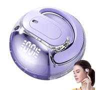 Écouteurs stéréo sans fil avec crochet d'oreille compact pour l'écoute | Écouteurs compacts avec assistant vocal pour écouter quotidiennement des chansons, poursuivre les drames, courir, marcher
