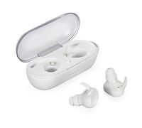 écouteurs stéréo sans fil Bluetooth avec contr?le tactile portable avec micro pour IOS Hu, blanc