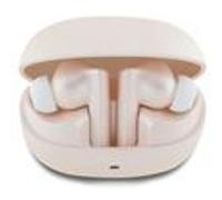 Casque sans fil TWS Guess Capsule Printed Logo rose