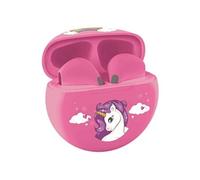 Écouteurs sans fil bluetooth licorne avec étui de chargement et de rangement multicolore TU