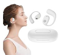Écouteurs supra-auriculaires, écouteurs à clipser - Écouteurs de course avec crochets d'oreille enroulés autour des écouteurs,Écouteurs sans fil sur l'oreille, écouteurs de sport pour Thanksgiving, No