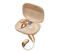 Écouteurs supra-auriculaires, écouteurs de sport, 15 cm, casque antibruit, design enveloppant, son de basses stéréo, paire filaire noire, pour gym, voyage, course à pied, moto