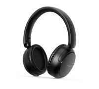 Écouteurs supra-auriculaires sans fil | Autonomie maximale de la batterie : 12 heures | Microphone intégré | Contrôle de presse | Prise en charge de lavocale | Contrôle du volume | Noir