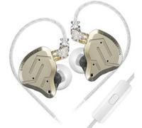 Ecouteurs KZ ZSN PRO 2 HIFI courbés avec microphone or (In ear - sensibilité 108db)