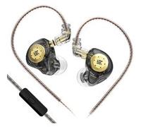 Écouteurs SZSMART KZ01 filaires pour le sport avec basses stéréo HIFI et microphone - noir G