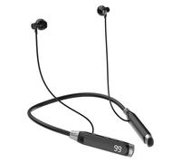 Écouteurs tour de cou Bluetooth sans fil U5 Max - Noir
