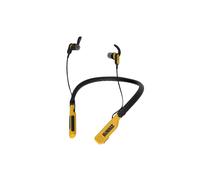 Écouteurs tour de cou DEWALT 190 2091 DWG Bluetooth 5.0 IPX6 9 mm Jaune et noir