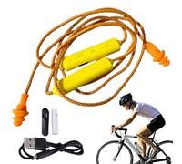 Écouteurs tour de cou - Protection auditive | Écouteurs étanches avec réduction du bruit, 12 heures d'autonomie, construction, écoute de musique, travail industriel, noir