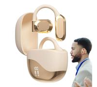 Écouteurs traducteurs - Appareil de langue sans fil en temps réel, traduction vocale instantanée 144 langues, suppression du bruit, outil d'apprentissage professionnel, noir 5.3 pour voyage