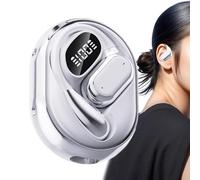 Écouteurs traducteurs de langues | Sans fil avec réduction du bruit et écran de batterie | Écouteurs de traduction avec IA Traducteur en temps réel - Pour bureau, maison, voyage, sport extérieur