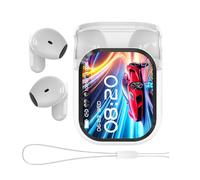 Écouteurs Traducteurs - Écouteurs Traducteur AI En Réel | Casque Sans Fil Avec Écran Tactile Annulation Du Bruit Pour Voyage Affaires Gym Apprentissage Travail Hommes Femmes École