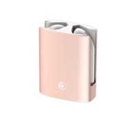 Ecouteurs True Wireless - BIG BEN CONNECTED - Metal Buds - Bluetooth - Autonomie 12H - Blanc/Rose