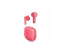 Ecouteurs True Wireless - Bluetooth 5.4 - Autonomie 20h - Basses profondes - Matériaux recyclés - Assistant vocal intégré - Couleur rouge