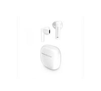 Ecouteurs True Wireless - Bluetooth 5.4 - Autonomie 20h - Basses profondes - Matériaux recyclés - Assistant vocal intégré - Couleur Blanc