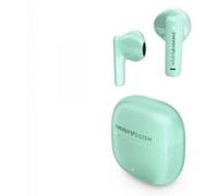 Ecouteurs True Wireless - Bluetooth 5.4 - Basses profondes - Autonomie 20h - Matériaux recyclés - Assistant vocal intégré - Coloris vert