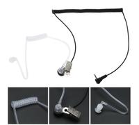 Écouteurs Tube Air, câble 1 broche, 2.5mm, discret, pour Motorola, 2 voies