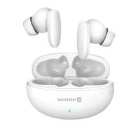 Écouteurs TWS Bluetooth 5.3 Musique et Appels Boitier 230mAh USB-C Blanc