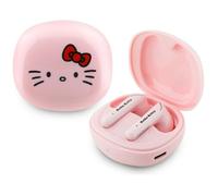 Écouteurs TWS - Hello Kitty - Rose - Bluetooth 5.4 - Autonomie 4h - Écran tactile