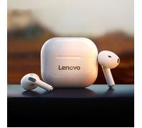 Écouteurs TWS - Lenovo - LP40 - Bluetooth 5.0 - Résistant à la transpiration - Blanc