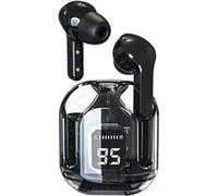 Écouteurs TWS sans fil Bluetooth 5.3 Chrystal Affichage LED Ledwood Noir Noir G