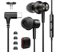 Écouteurs USB C 90°Degrés pour iPhone 17e Air 16 5G iPad Pixel 10a 9 Sport