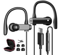 Écouteurs USB C avec Contour d'oreille pour iPhone 17 16e 15 5G Pixel 9a 10