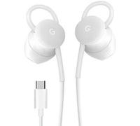 Écouteurs USB C avec Contrôle Volume Micro Assisant vocal Original Google Blanc