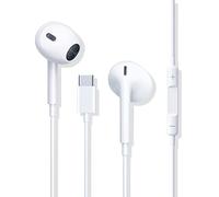 Écouteurs USB C, casque type C, in-Ear avec microphone, contrôle du volume et son pur, casque de type C compatible avec iPhone 15/16 Pro/Samsung S20/S21/Huawei P20 Pro/P30/Google Pixel 3/4/XL
