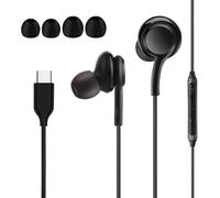 Écouteurs USB C,Casque USB C,Casque Type C écouteurs avec Fil,Intra Écouteurs Filaire Hi-FI stéréo USBC Casque avec Microphone pour Galaxy S23 S24 S22 Ultra A55 A35 A53 A33 A54 5G NOTA10
