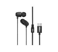 Ecouteurs USB-C Filaires Kit Main Libre Bouton Multifonction 1.2m Noir