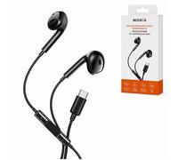 Ecouteurs USB-C Filaires Micro acce2s® pour Xiaomi REDMi 15 Son Clair 1m20 Noir