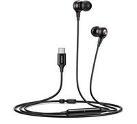 Écouteurs USB C HiFi Stéréo Casques USB C Filaire avec Micro Contrôle du Volume Compatible avec iPhone 16 15 Plus Pro Max Galaxy S24 Ultra S23 S22 A55 A53 A15 iPad Air 5 4 Pixel 9 8 7 Pro 6a