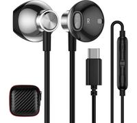 Écouteurs USB C Intra-Auriculaires,Galaxy S22/S21 Ultra Écouteurs Filaire pour Semi-in Ear USB Type C Casque HiFi Stéréo USB C Écouteur pour Galaxy S22 S21 Ultra S20FE OnePlus 10/9 Pro Mi12 11