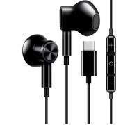Écouteurs USB C, OnePlus Nord 2 Écouteur USB Type C dans l'oreille Écouteur Filaire Casque Stéréo HiFi avec Micro pour Samsung A683