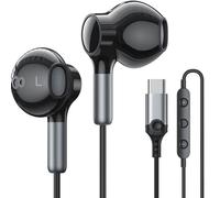 Écouteurs USB C, pour iPhone 15, 16 Plus, Pro Max, avec câble de type C, microphone et contrôle du volume, pour iPad Pro Air 5/4 Mini 6, Google Pixel 9, 8, 7, 6, Samsung Galaxy S24