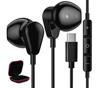 Écouteurs USB C pour iPhone 15 Samsung A54 A34 5G,Type C Écouteurs Intra-Auriculaires avec Microphone USB C Casque pour Pixel 8 Pro 7a Galaxy A33 A53 S24 S22 S21 One Plus 12 Mi 13T 12 POCO X6 Pro