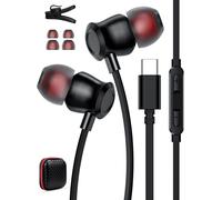 Ecouteurs USB C pour iPhone 16 15 Samsung A54 A53 A34 A33 S24 Ultra S23,Écouteurs USB Type C Intra Auriculaires avec Micro et Contrôle du Volume pour Xiaomi 13T POCO X6 Pro Pixel 9 Pro 8 7a 6a