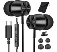 Écouteurs USB C pour Samsung Galaxy S23 S22 Ultra S24 S21 A53 A33 5G, Casque USB Type C avec Microphone Haute définition DAC in-Ear Casque pour iPhone 15 Pro Max Pixel 8 7 Pro 6a iPad 10 iPad Air 5
