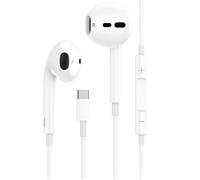 Écouteurs USB C pour Samsung S24/S23/A33/A54/A34/A35/A55/FE,HiFi Stéréo Réduction de Bruit Ecouteur USB Type C Ecouteur Filaire