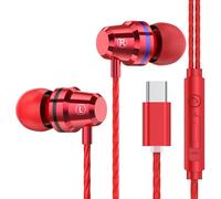 Écouteurs USB type c à commande filaire, 5 couleurs, avec Microphones, réduction du bruit, casque USB C, pour LeTV, Xiaomi, Huawei